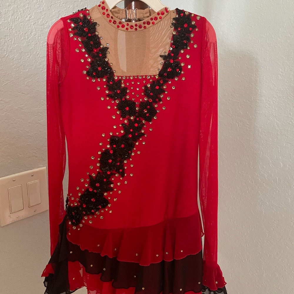 Custom made Ice Skating Dress
